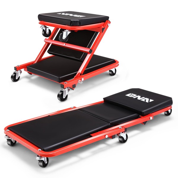 ‎DNA MOTORING TOOLS-00184 36 Inches 2 IN 1 Rolling Folding