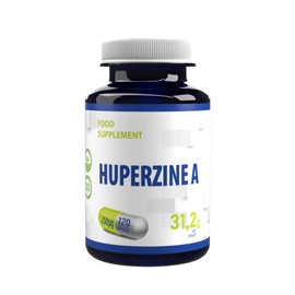 Huperzine A 250 mcg 120 Vegan Capsules, 3rd Party lab Tested, High Strength Supplement, Gluten and GMO Free