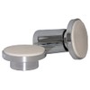 LASCO 03-5053 Adjustable Plastic Ends One Pair Shower Rod Holder,