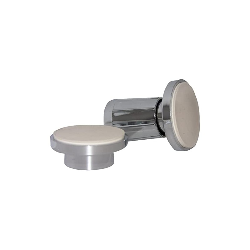 LASCO 03-5053 Adjustable Plastic Ends One Pair Shower Rod Holder,
