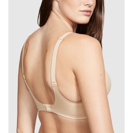 Victoria's Secret Infinity Flex Perfect Shape Bra, Push Up, Full Coverage, Wireless, Bras for Women, Beige(38C)