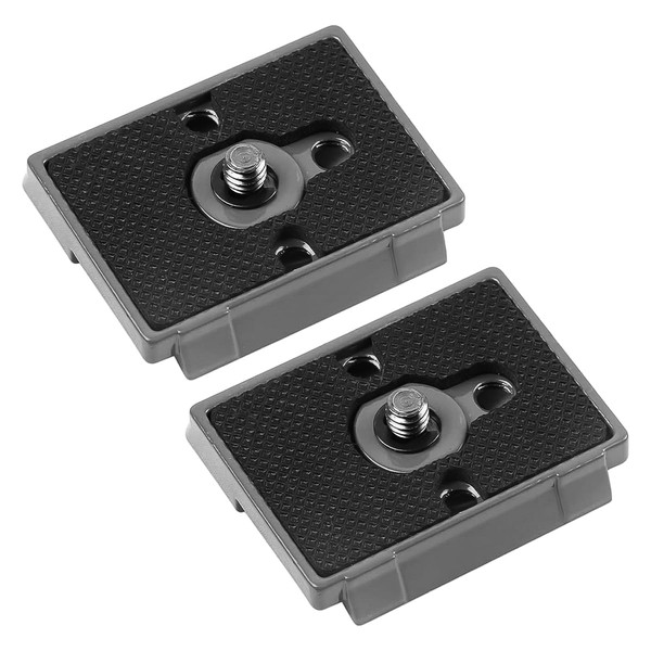 Tiardey Quick Release Plate 1/4" Screw Compatible with Manfrotto 200PL-14