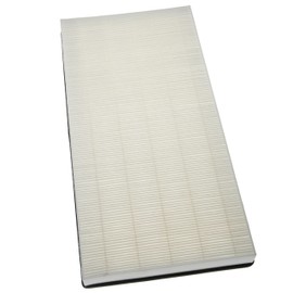 vhbw Pollen Filter Compatible with Vallox ValloPlus 450 SE Sole, 500 SC Ventilation Device - Air Filter F7, 45.3 x 22.5 x 5.2 cm Black White