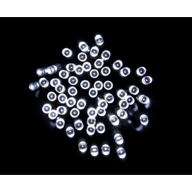 JnDee Safe Voltage 300 Bright LEDs 30 Metres Cool White String Fairy Lights for Christmas Tree Party Wedding Events, 8 Modes, Timer, Long Lead