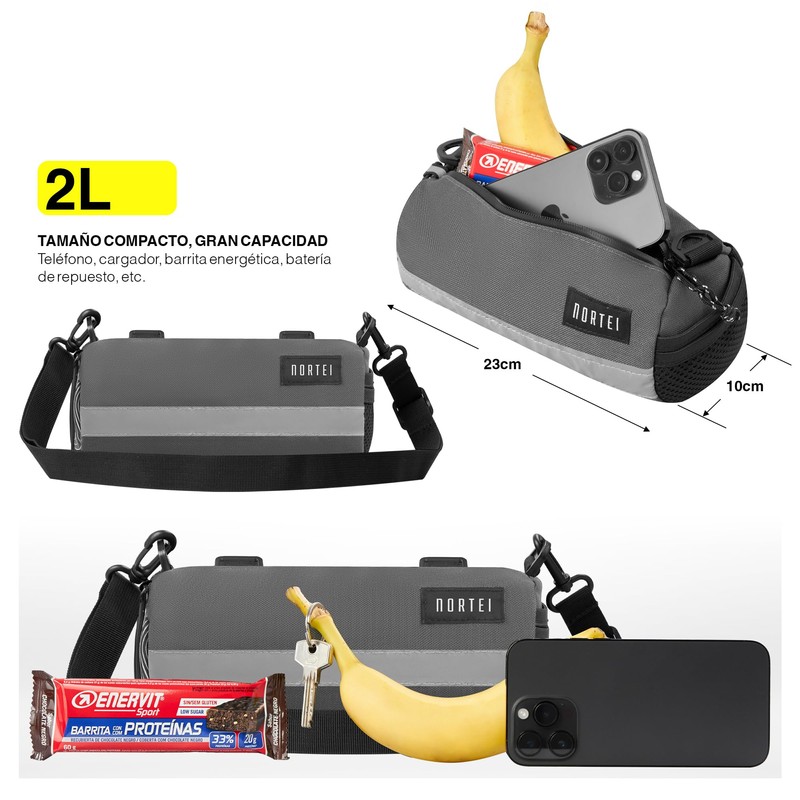 NORTEI Handlebar Bag for Road, Gravel and BTT – Bike
