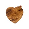 Verano Spanish Ceramics Olive Wood Handmade 5 Heart Shaped Drinking