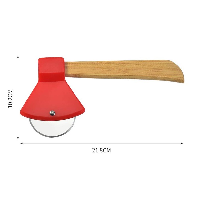 Pizza Cutter in The Shape of an Axe with Stainless