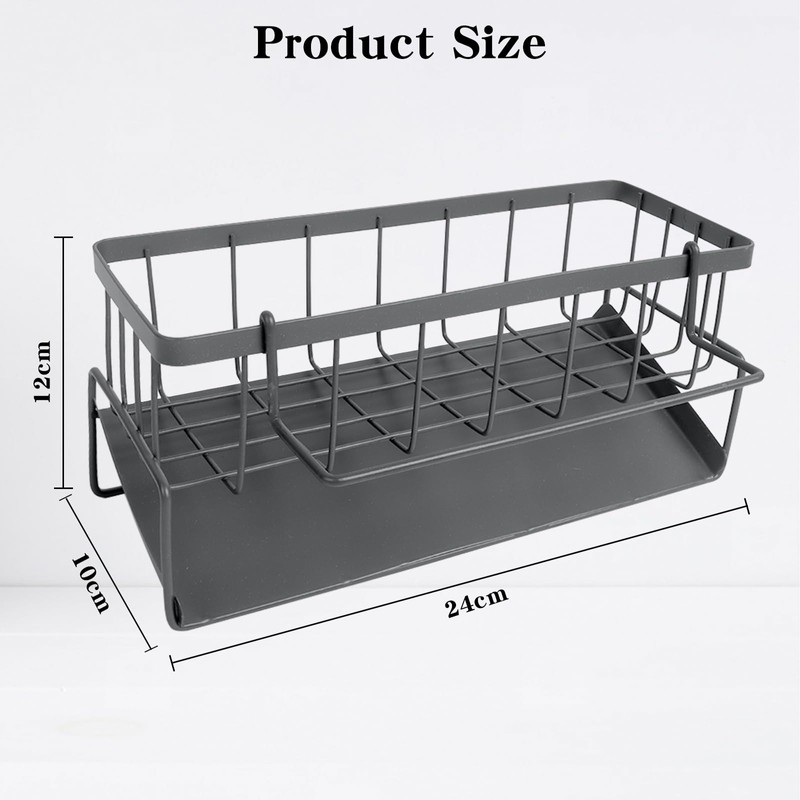 Sink Caddy Kitchen Sink Organizer, Kitchen Storage Organization with Removable