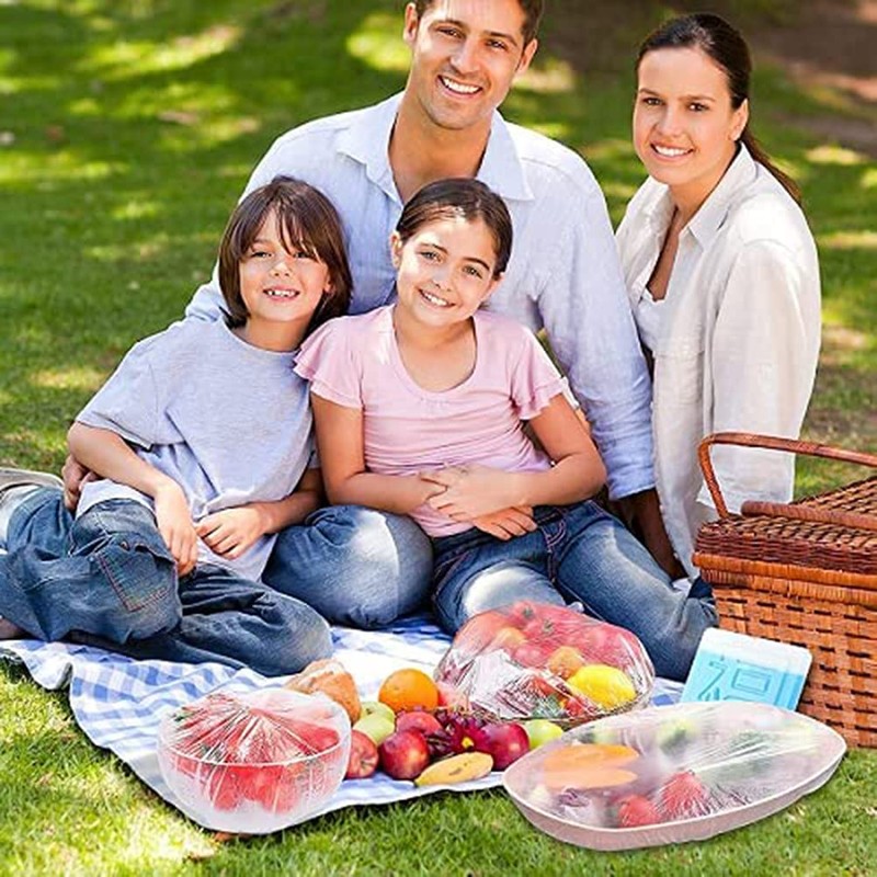 Fresh Keeping Bags - Reusable Elastic Food Storage Covers with