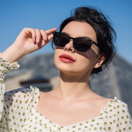 LifeArt Vintage Square Sunglasses for Men and Women Gradient Gray Lens UV400 Protection Outdoor Shades with Black+Progressive Blue Frame 2 Pack