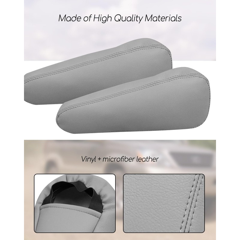 AUGREX Auto Armrest Cover Fit for Lexus GX470 2003 2004