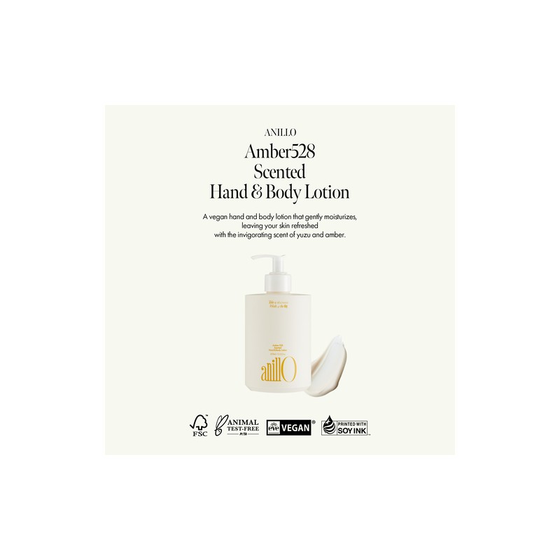 anillo [anillo]Amber528 Scented Hand & Body Lotion 450ml