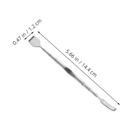 FOMIYES Remover Pore Vacuum Tool Double-head Facial Cleansing Spatula Whitehead Removal for Skin Care Makeup Tool