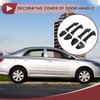 HEROFFIX 1Set Car Door Handle Cover for Honda Accord 2008-2012