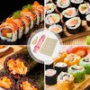 Fidqiog Sushi Making Kit, Sushi Bazooka and Sushi Mat with