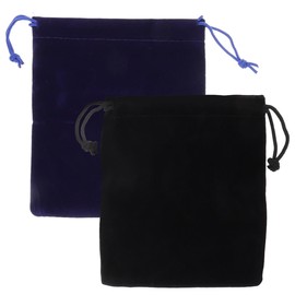 SHINEOFI 2 sacchetti con coulisse per puzzle a cubetti, tasche multifunzionali per pietre da gioco, piccole tasche per cavi e accessori, leggeri e portatili da viaggio