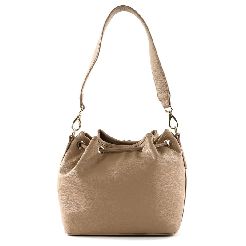 Valentino Brixton Bucket Bag Beige, beige