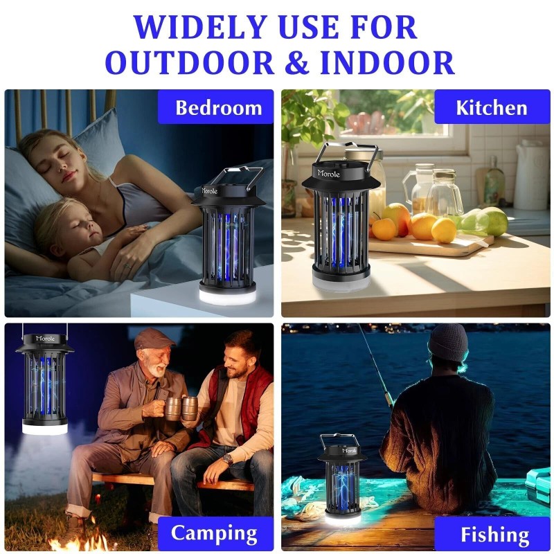 Morole Mosquito Fly Bug Insect Zapper Killer Indoor Outdoor Electronic