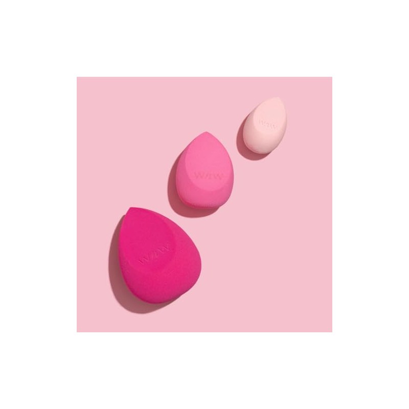 Wet n Wild Power Trio 3-Piece Beauty Blender Makeup Sponge