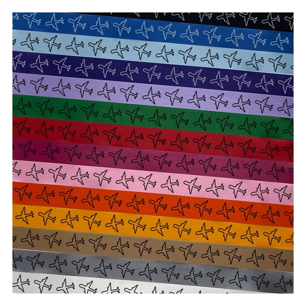 Airplane Outline Satin Ribbon for Bows Gift Wrapping DIY Craft