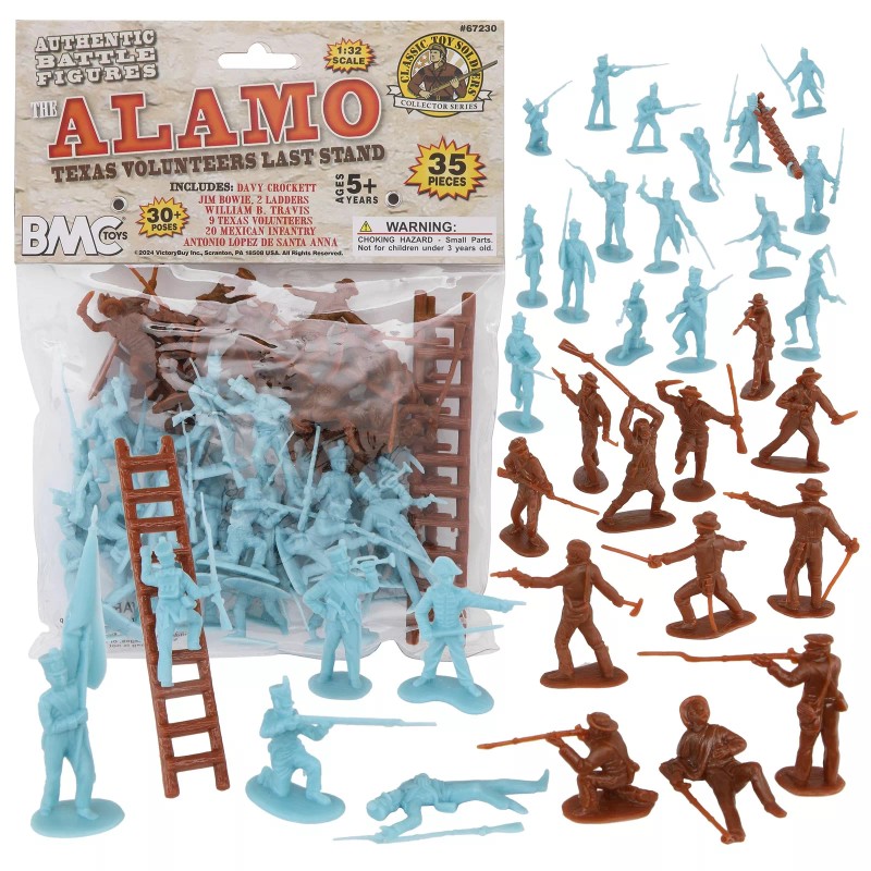 BMC CTS Alamo Texan Mexican Plastic Army Texan Mexico Soldier