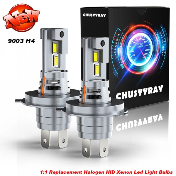 CHUSYYRAY Bombillos LED Focos Para Auto Carro H4 Luz De