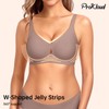 Bras for Women No Underwire Wireless Push up Bra Full