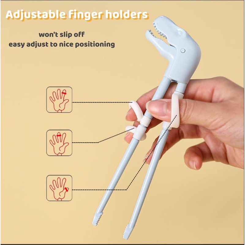 Training Chopsticks for Kids, Jawbush 3 Pairs Reusable Kids Chopsticks,