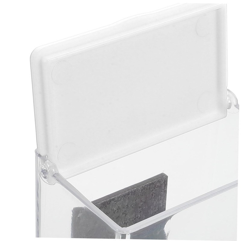 iplusmile Magnetic Fridge Organizer Box No Drill Mounted Storage with