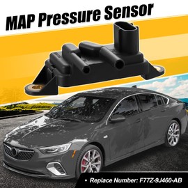 X AUTOHAUX EGR Valve Pressure Feedback Sensor DPFE Sensor F77Z9J460AB DPFE15
