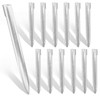 Worth Landscape Edging Stakes, 13Pcs 12Inch Corrugated Metal Garden Stakes