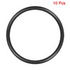 sourcing map Metric Nitrile Rubber O-Rings Seal 90 mm AD