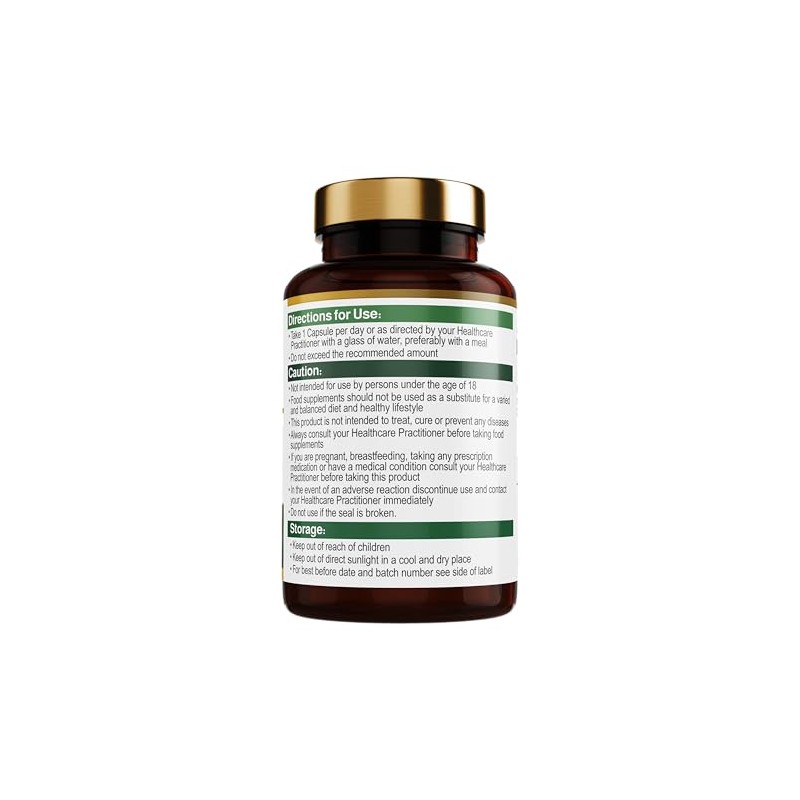 Royal Oak Health Siberian Ginseng - 60 Vegan Capsules, 20