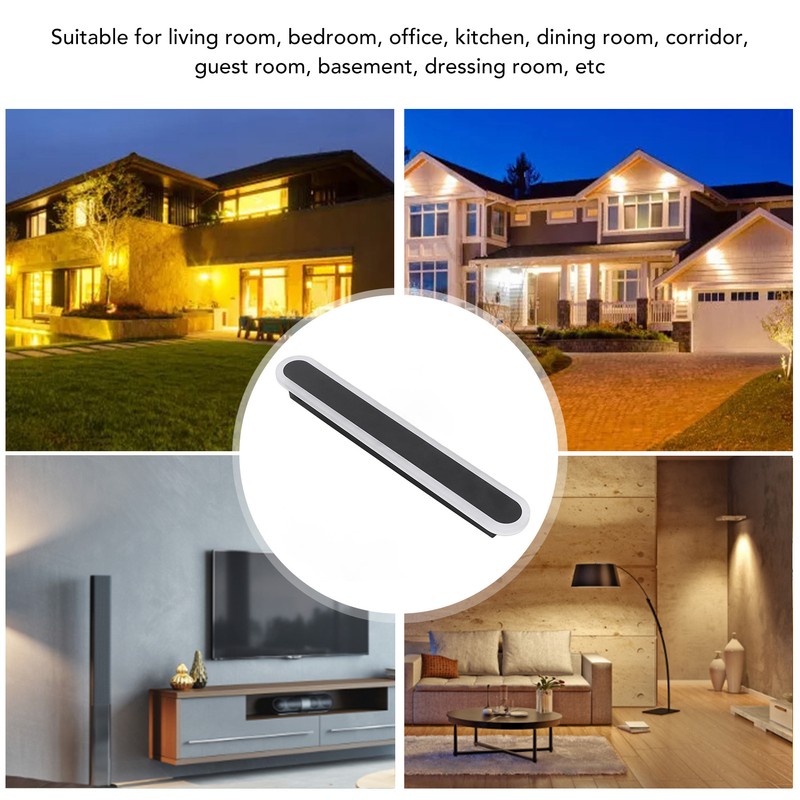 Long Strip Wall Light Eye Protection Modern Decorative LED Wall