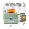 2 Slice Toaster, Retro Bread Toaster with LED Display, Extra