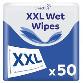 Vivactive XXL Wet Wipes 50 Pack