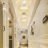 YOXANG Modern Aluminium Ceiling Light Hallway Creative Corridor Side Nave