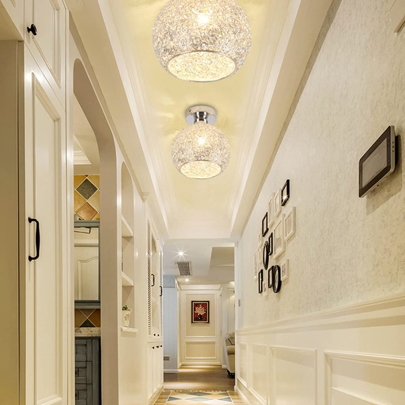 YOXANG Modern Aluminium Ceiling Light Hallway Creative Corridor Side Nave