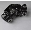 CNCDPT 3/4-36 Spline X 3/4" DD U-Joint Black Universal Steering
