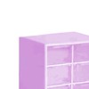 Perfeclan Mini Drawer Organizer Beads Organizer Box Jewelry Storage Case