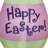 National Tree Company Easter Egg Inflatable Decoration, Pink, Easter Collection,