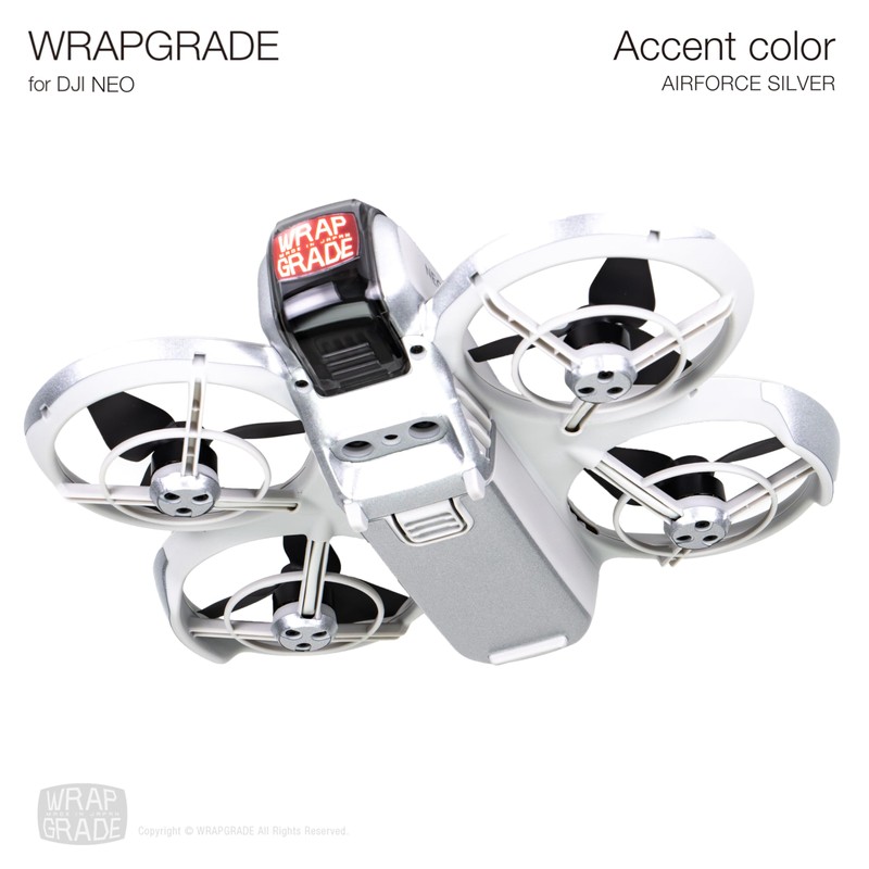 WRAPGRADE Skin Sticker Compatible with DJI Neo Accent Colour (Airforce