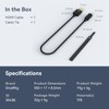 SMALLRIG 3043 4K Cable (D to A) Ultra Thin Male