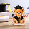 Jetec 2025 Kindergarten Graduation Gift Kindergarten Acrylic Bear Graduation Keepsake