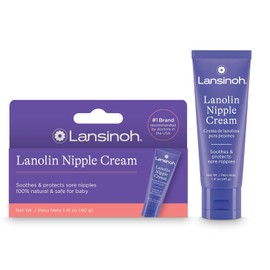 Lansinoh Crema Lanolina HPA para el Pezón, 40 ml, 100% Natural, Calma y Protege Pezones Agrietados y con Dolor, Multicolor