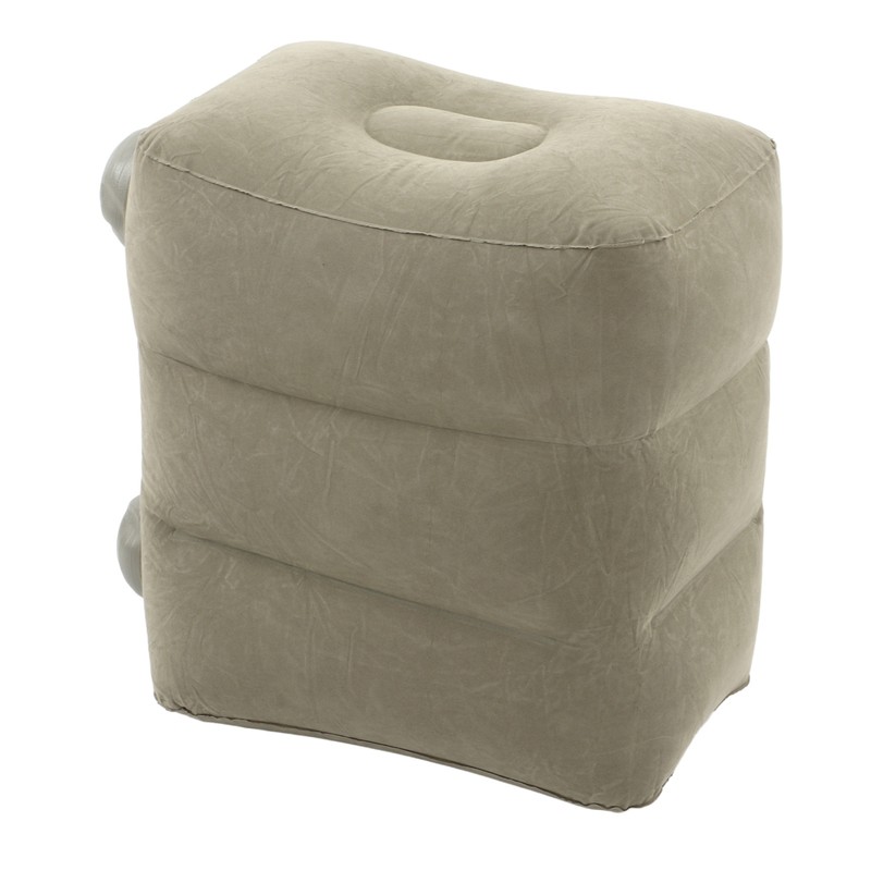 Inflatable Foot Rest Promote Blood Circulation Relieve Fatigue PVC Flocking