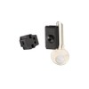 Vertical Key Clamp (1 Set), Black Hardened Metal with Precision