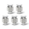 TAILONZ PNEUMATIC White Straight Male Thread 12mm OD x 1/8