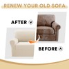 PrinceDeco Waterproof Couch Cover Slipcovers for Couches and Sofas,Stretch Loveseat