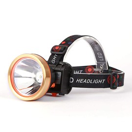 Superbright Coon Hunting Lights,High Lumens LED Headlamp with 2 Light Modes Waterproof & Rechargeable Headlight Flashlight for Outdoor Hiking Hunting Fishing(Yellow Light)